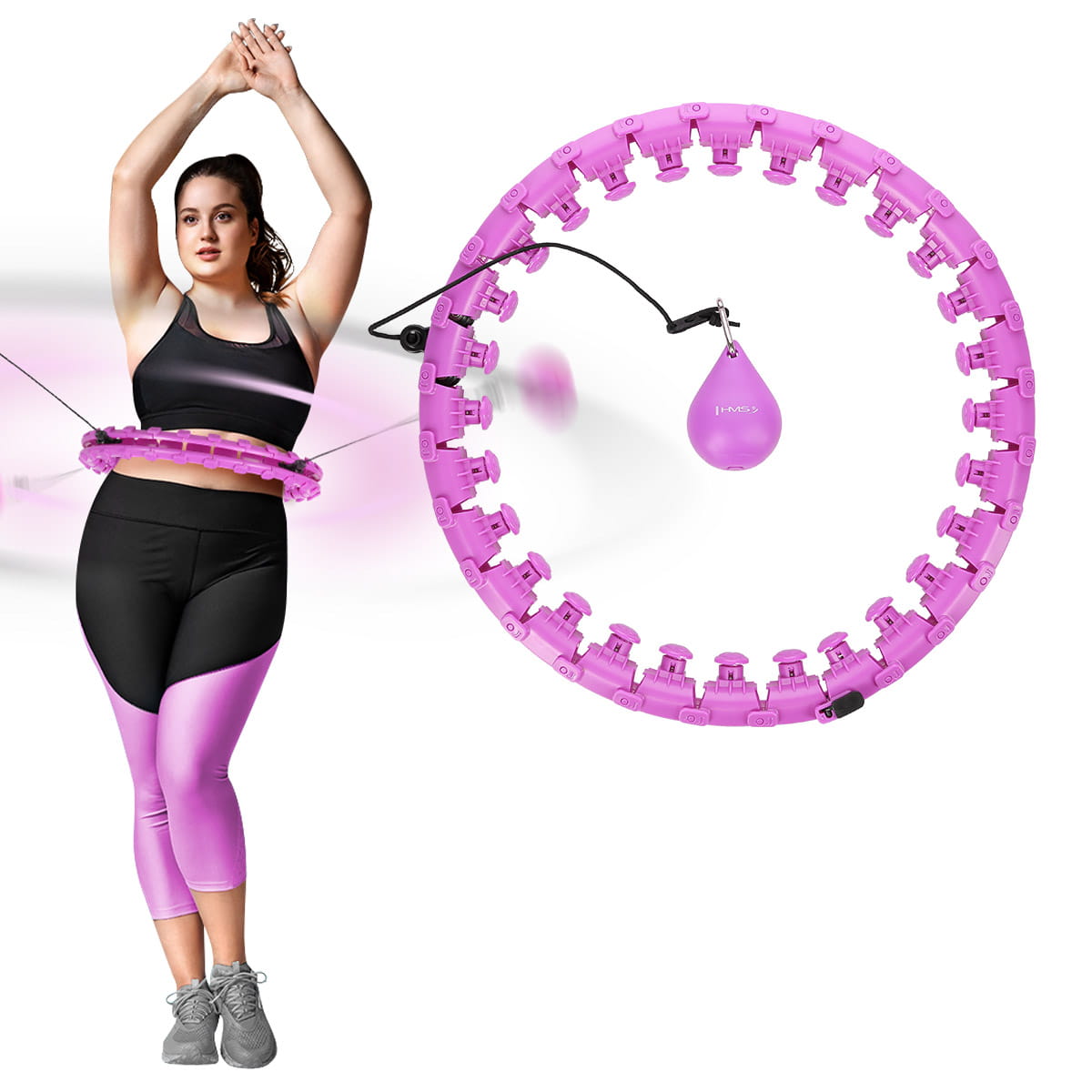 Hula Hoop Dimagrante Massaggiante per Vita e Addome