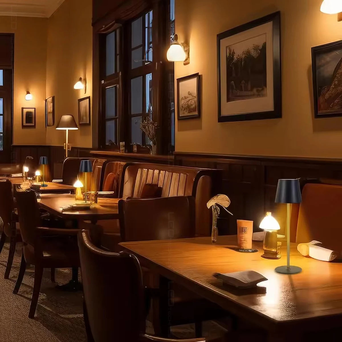 Luxury lampada ricaricabile USB