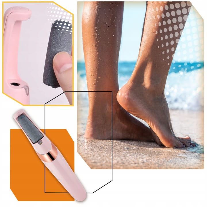 Lima Elettrica per Piedi Senza Fili