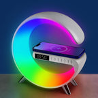 Lampada Bluetooth RGB - Sveglia e Ricarica Rapida Wireless