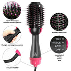 Spazzola asciugacapelli multifunzione 4in1
