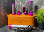 Spazzola Asciugacapelli 5 In 1 Con Accessori + Cofanetto