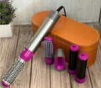 Spazzola Asciugacapelli 5 In 1 Con Accessori + Cofanetto