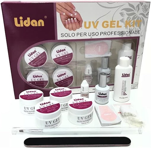 KIT Ricostruzione unghie GEL Manicure e Pedicure