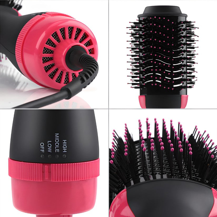 Spazzola asciugacapelli multifunzione 4in1