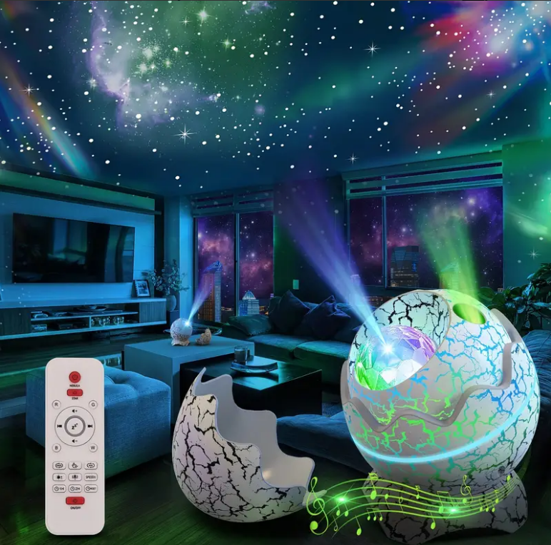 Lampada Proiettore Galaxy Bluetooth Dino