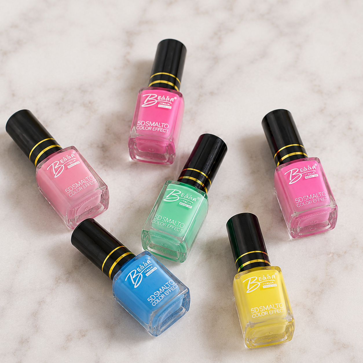 6 Smalti 5D Color Collection