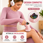 Massaggiatore Anticellulite EMS USB Ricaricabile