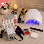 Set completo Ricostruzione unghie GEL Manicure e Pedicure