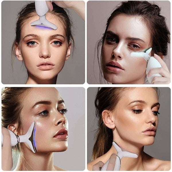 Massaggiatore Viso e Collo anti rughe e pulizia