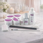Kit per Ricostruzione Unghie professionale uv gel + accessori