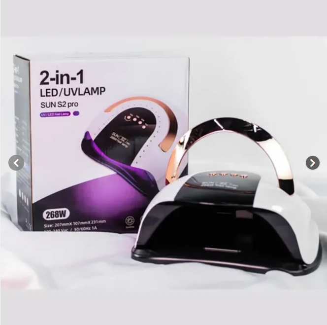 Lampada UV LED per unghie SUN S2 Pro 268W