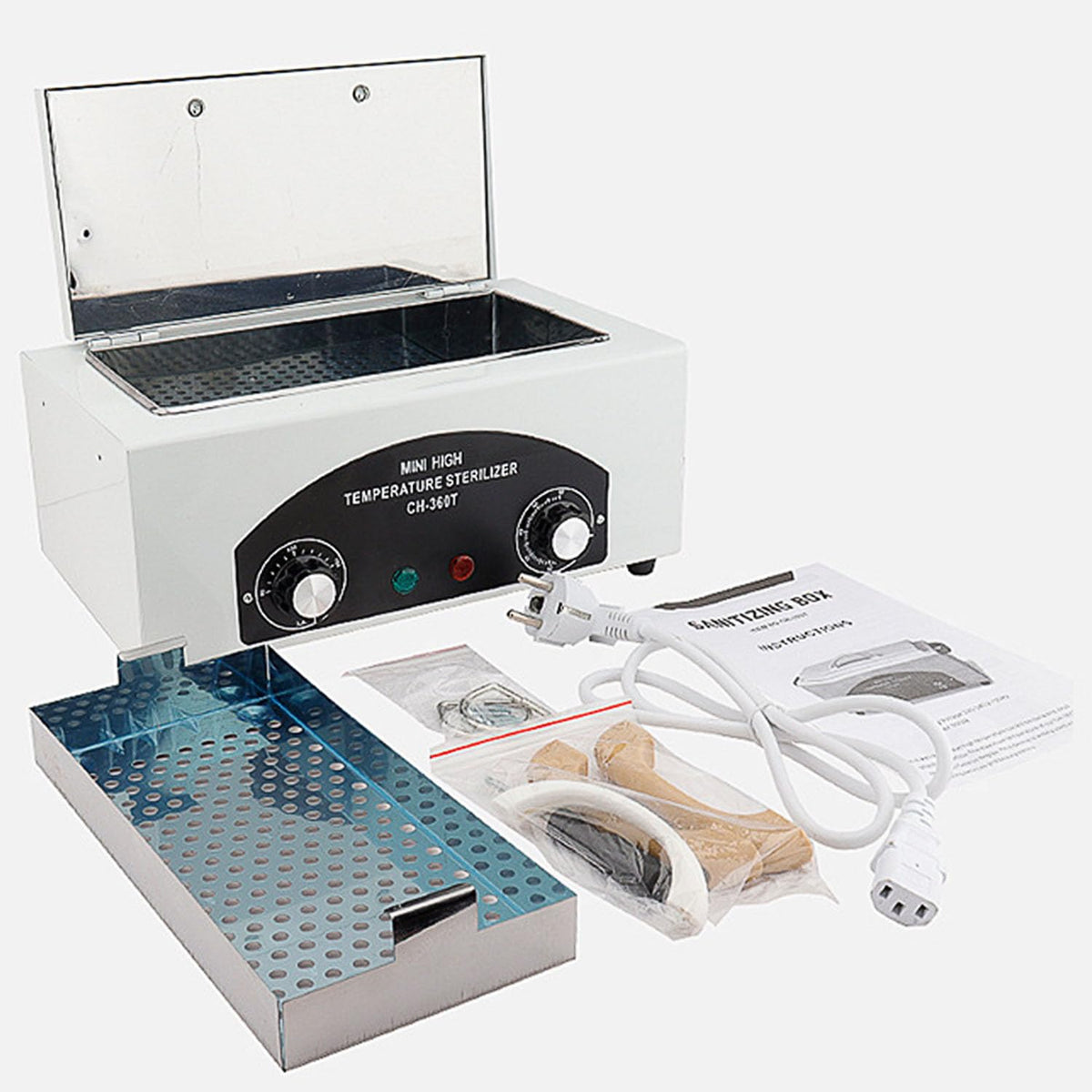 Sterilizzatore ad Aria Calda 300W – fino a 220°C con Timer