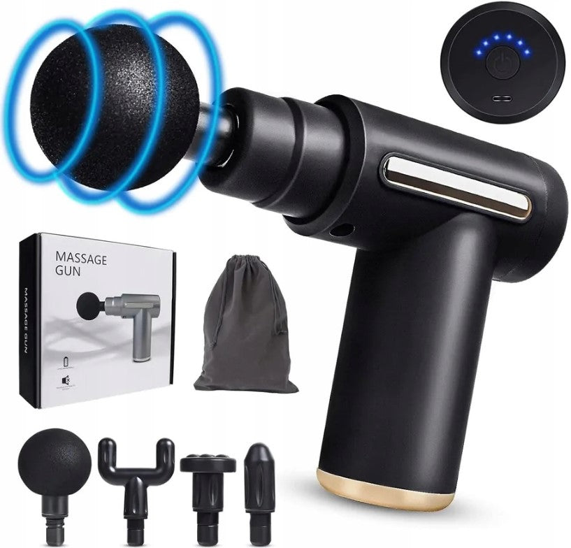 Massaggiatore Muscolare a Vibrazioni 4in1